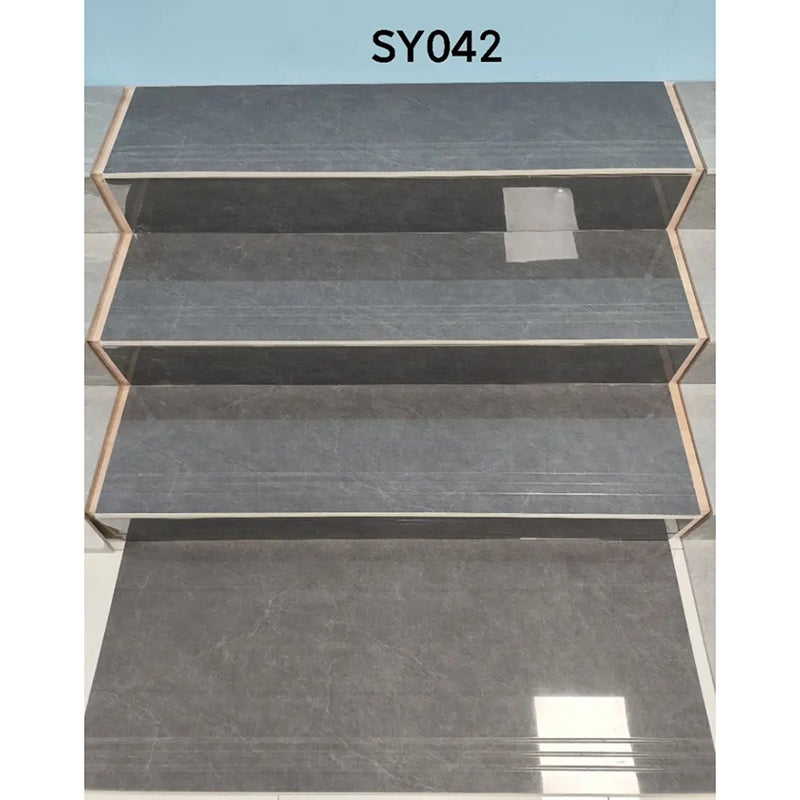 Gạch ốp bậc cầu thang vân đá cẩm thạch bóng