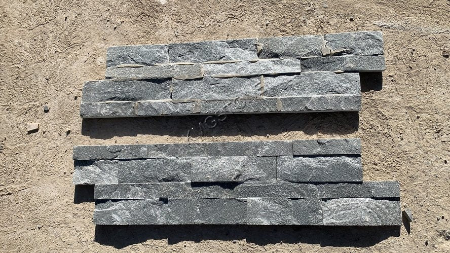 Tấm ốp tường đá phiến xanh phong cách Châu Âu, đá tự nhiên kháng axit, chống xói mòn, dùng trang trí ngoại thất