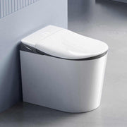 Thiết kế sang trọng Bồn cầu thông minh Bidet Bồn cầu gốm Bồn cầu thông minh Tự động mở Cảm biến xả nước Phòng tắm Bồn cầu thông minh một khối