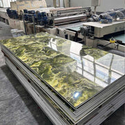 Tấm ốp tường PVC hiện đại 2024 thân thiện với môi trường, vân đá cẩm thạch chống thấm nước cho phòng khách, phòng tắm, phòng ngủ, biệt thự