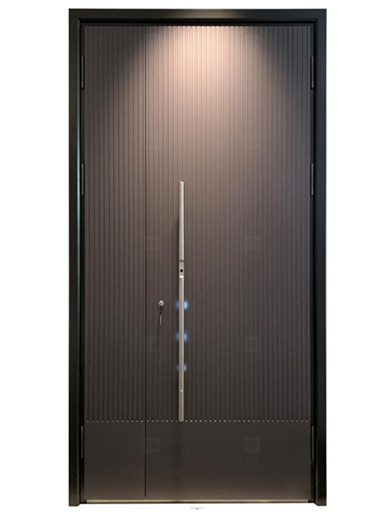 Cửa Chính Đôi Ngoại Thất Sang Trọng Hiện Đại Cho Biệt Thự