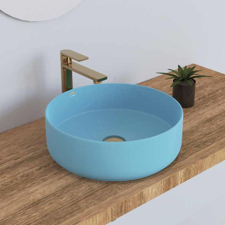 Bồn Rửa Mặt Bằng Gốm Sứ Màu Mờ Thiết Kế Mới – Daisan Store