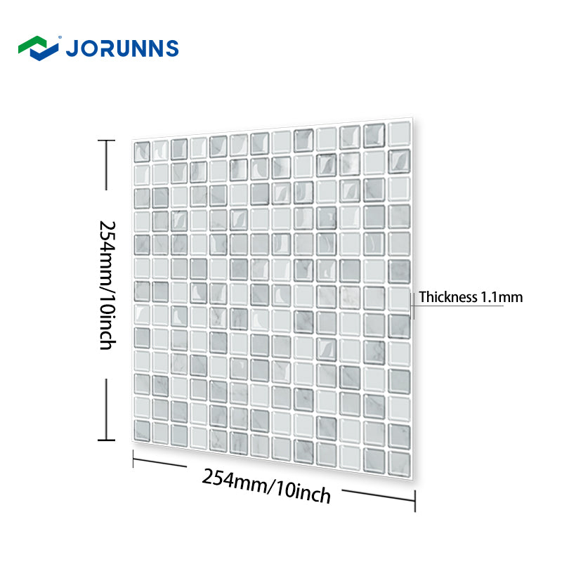Gạch Ốp Tường Dán Tự Dính Mosaic 3D Thiết Kế Tùy Chỉnh Từ Nhà Máy Cho Phòng Tắm, Trang Trí Nhà Bếp, Tấm Ốp Chống Bắn