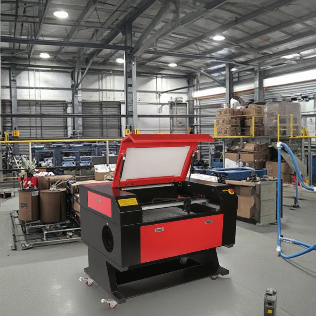 Máy Khắc Laser Đá Granite Vevor SIHAO 7050 Rotary Axis CNC