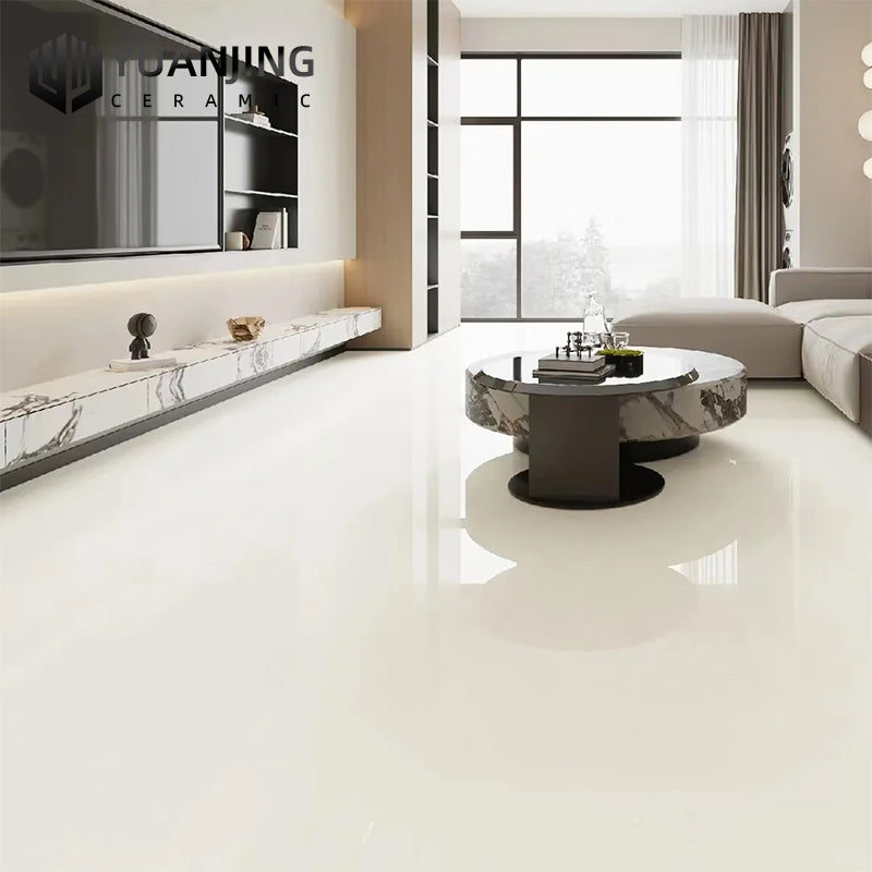 Gạch Porcelain Lát Sàn Bóng Vân Đá Cẩm Thạch Phật Sơn 750x1500mm, Khổ Lớn, Chống Trượt, Chống Mài Mòn Dùng Cho Phòng Khách, Khách Sạn, Biệt Thự