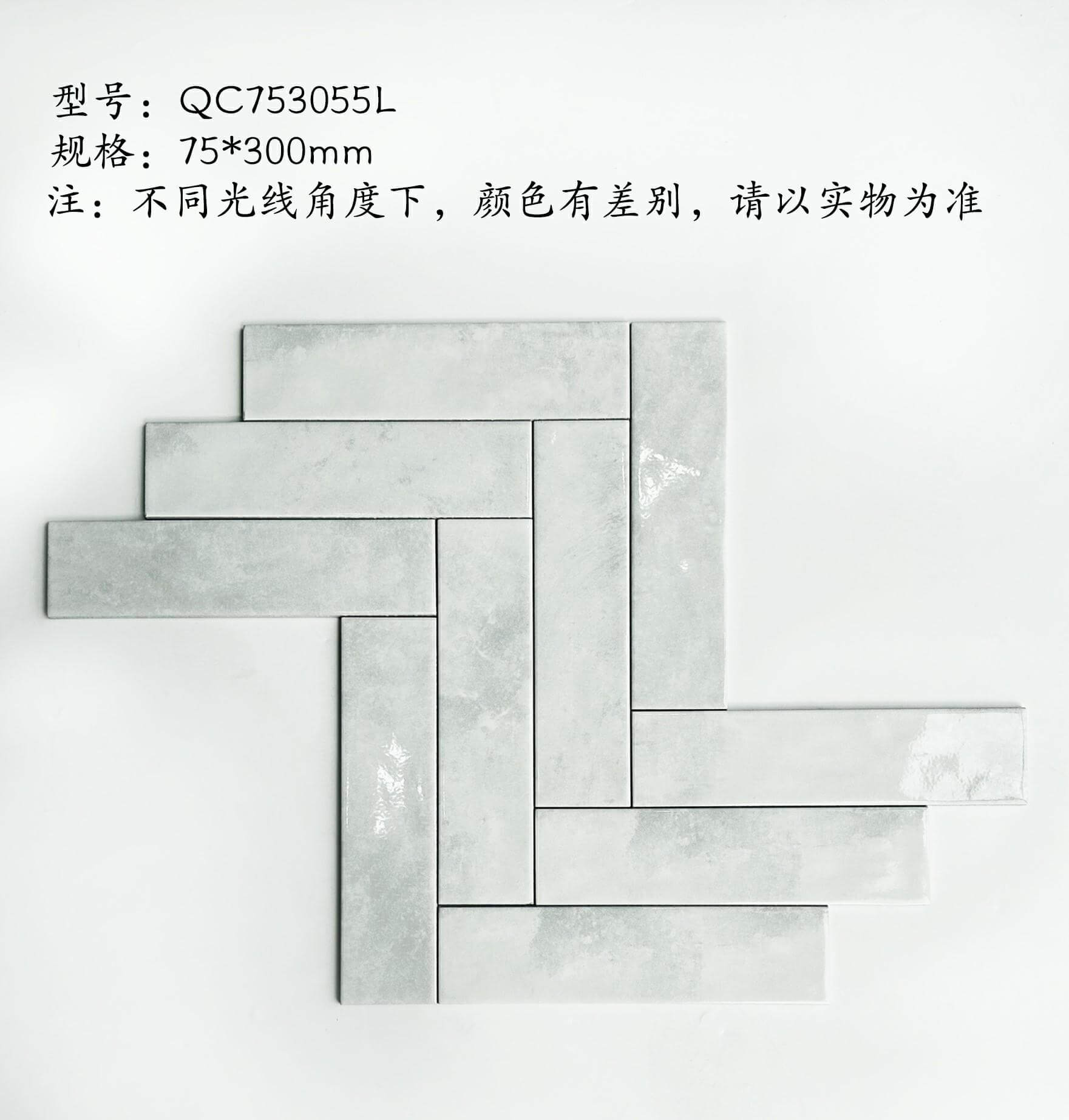 Gạch Mosaic Gốm Sứ Zellige Thủ Công cho Hồ Bơi, Tường Phòng Tắm, Phòng Khách, Sử Dụng Ngoài Trời – Chống Trượt, Độ Dày 8MM