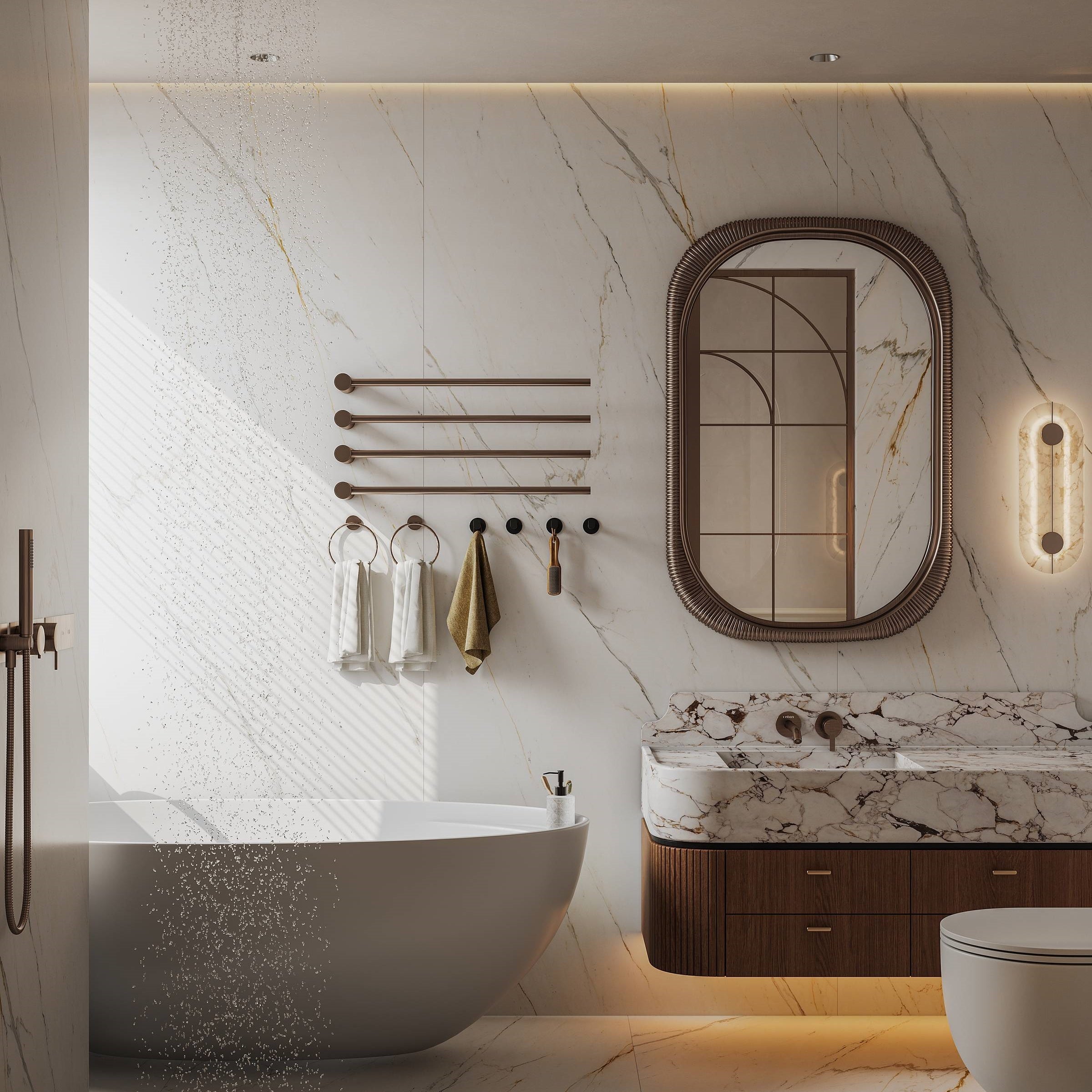 Đá nung kết họa tiết tinh xảo màu vàng cho tấm sứ