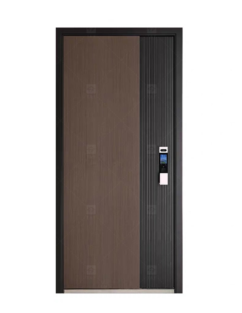 Cửa An Toàn Chính Lối Vào Bên Ngoài Thiết Kế Hiện Đại Cao Cấp Tùy Chỉnh Bán Chạy Trang Trí Thời Trang Dùng Ngoài Trời