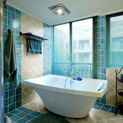 Gạch gốm thủ công kiểu Địa Trung Hải màu xanh 100*100mm