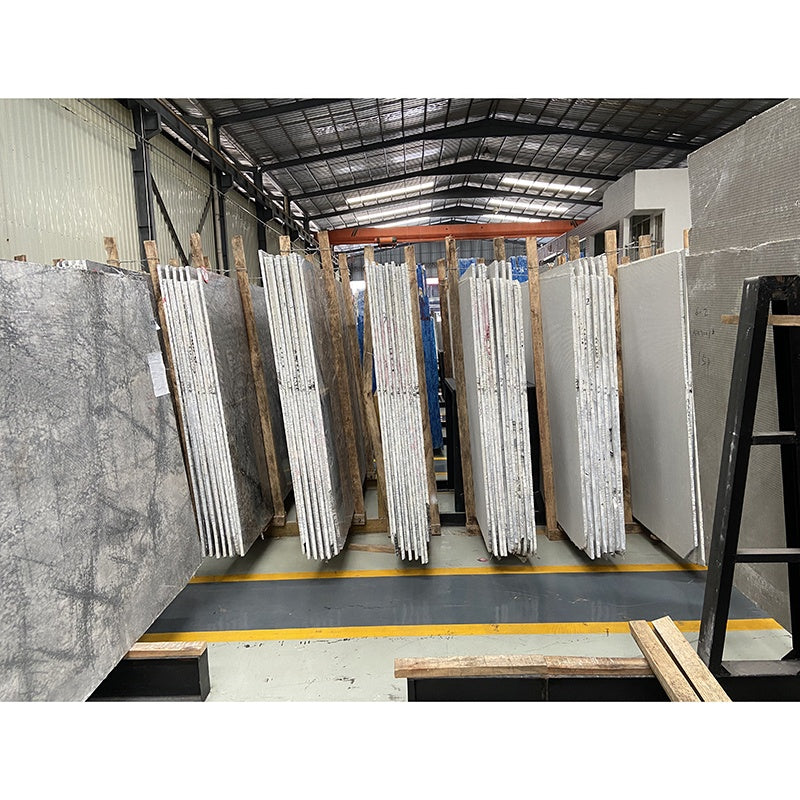 Ngọc Thạch Trắng Xám Ốp Sàn Tường Cao Cấp