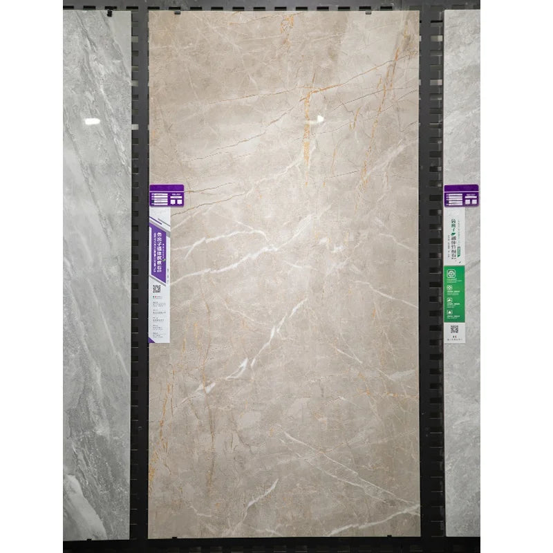 Gạch lát sàn 900x1800mm vân đá cẩm thạch, thân gạch đồng chất, gạch tấm lớn gốm sứ porcelain, men bóng