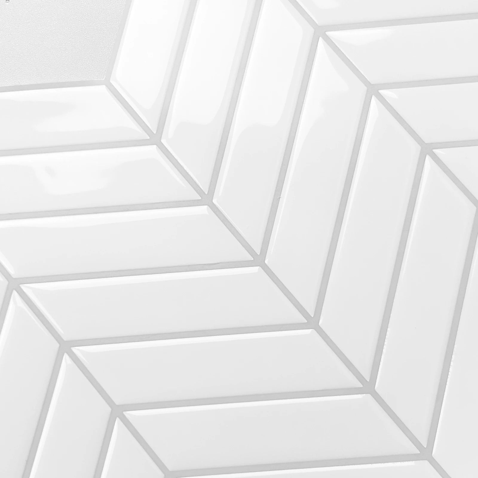 Tấm Dán Tường 3D Vân Xương Cá Đen Bóng Dán Bếp