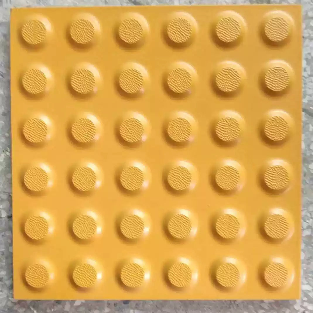 Gạch sứ lát đường dẫn hướng dạng sọc ngoài trời 300x300x15mm