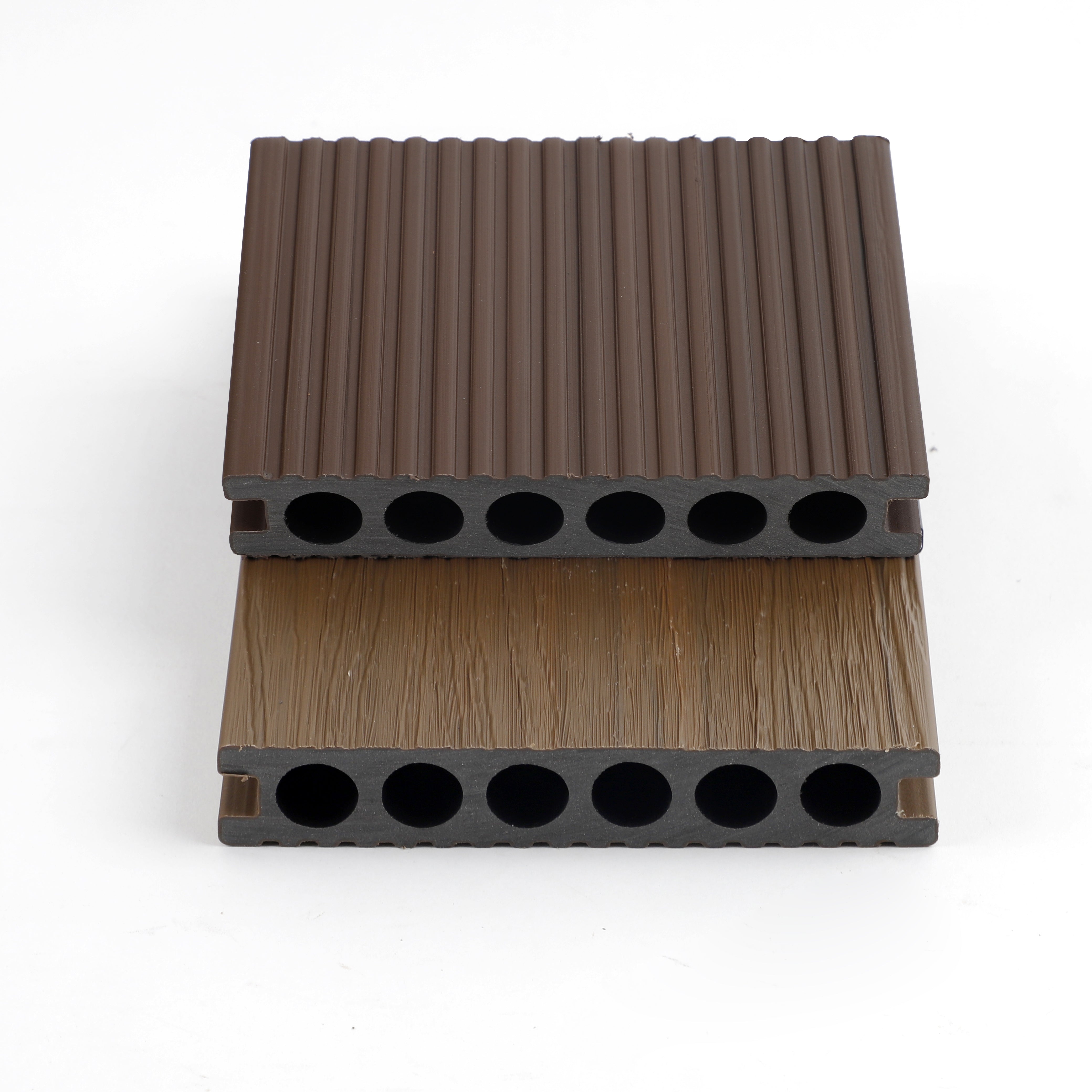 Sàn gỗ nhựa WPC ngoài trời chống thấm nước, chống tia UV, bề mặt chống trượt