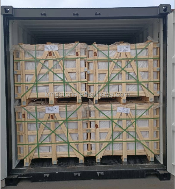 Hàng Mới Về KMGSTONE Thiết Kế Hiện Đại Tấm Đá Phiến Đá Nấm Tự Nhiên Đá Vôi Vàng Gạch Bền Kháng Axit Kháng Kiềm