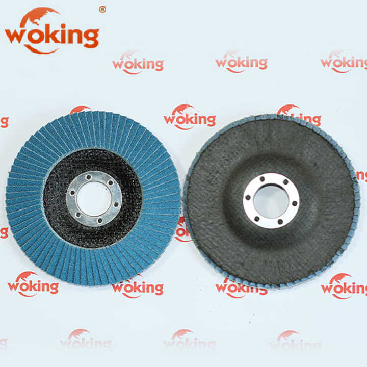 Đĩa Mài Alumina Zirconia 4 In Lót Sợi Thủy Tinh Dùng Gỗ Thép