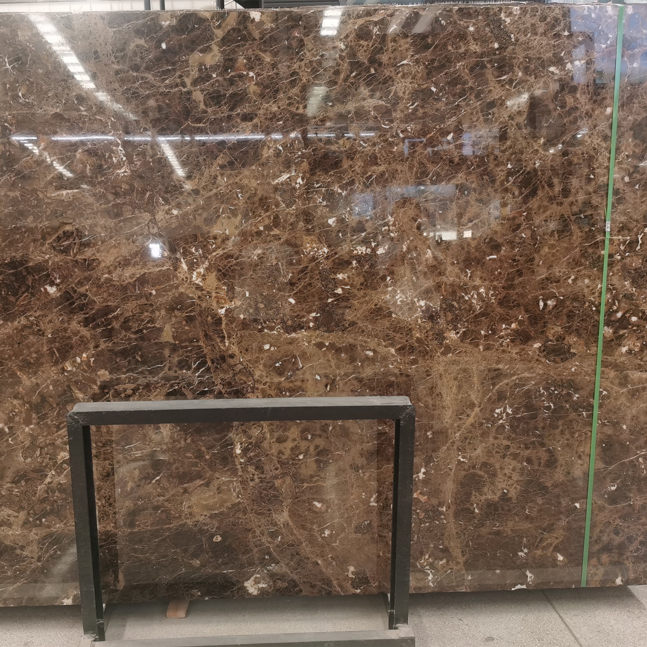 Đá Marble Dark Emperador Tự nhiên dùng làm Bàn phụ, Sàn, Gạch ốp tường, Mặt bàn bếp, Mặt bàn làm việc