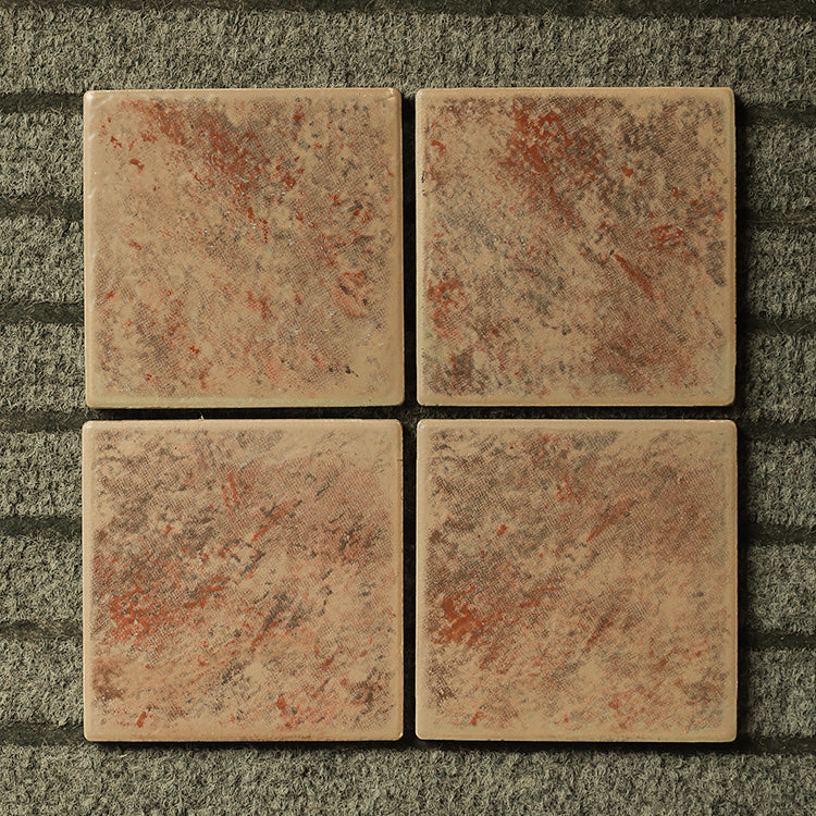 Gạch Tráng Men Thủ Công Họa Tiết Làng Tây Ban Nha Tím 10x10cm Trang Trí Tường Và Sàn Phòng Tắm, Bếp