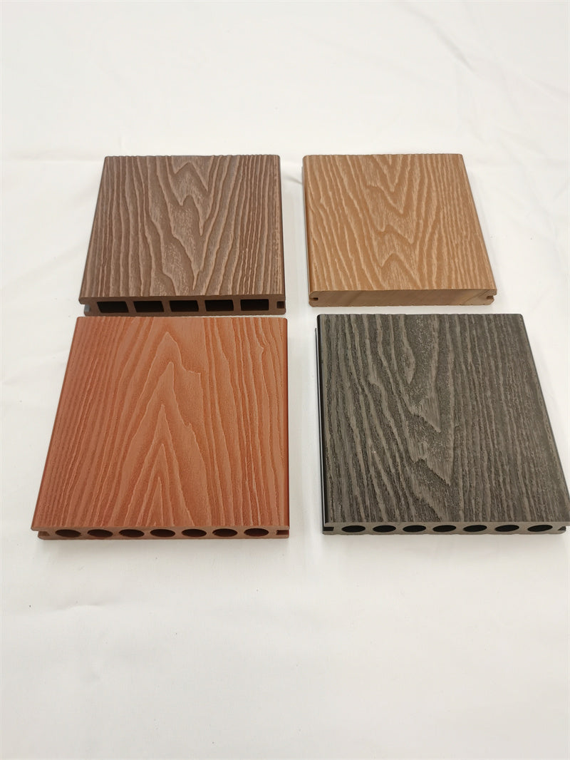 Sàn gỗ nhựa ngoài trời Modern Smooth Deck Sky Garden