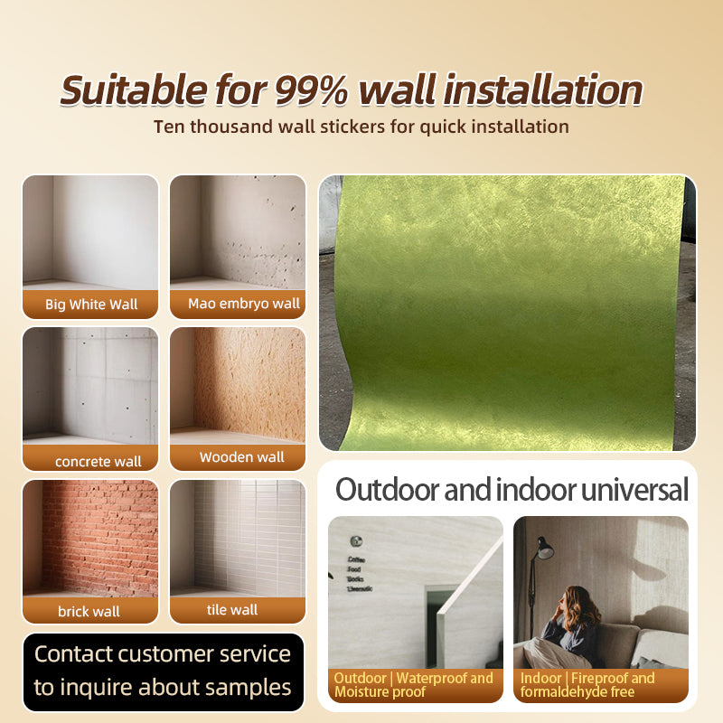 Gạch Dẻo Ốp Tường Foshan Hiệu Ứng Đá, Dùng Nội Ngoại Thất, Kết Cấu Chân Thực MCM Nhân Tạo, Trọng Lượng Nhẹ