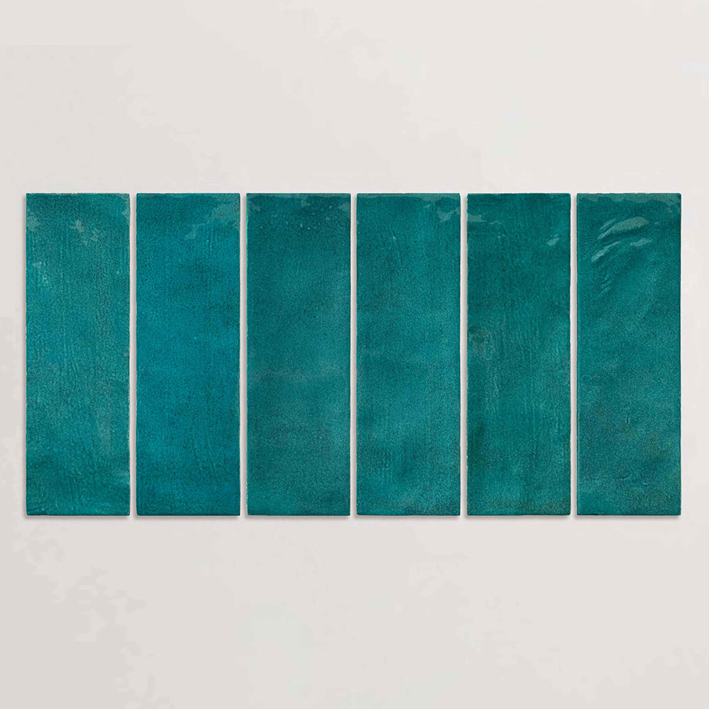 Gạch thẻ mosaic gốm sứ trang trí thủ công nhiều màu sắc 65 X 200 mm cho phòng tắm, nhà bếp, phòng khách, phòng ăn