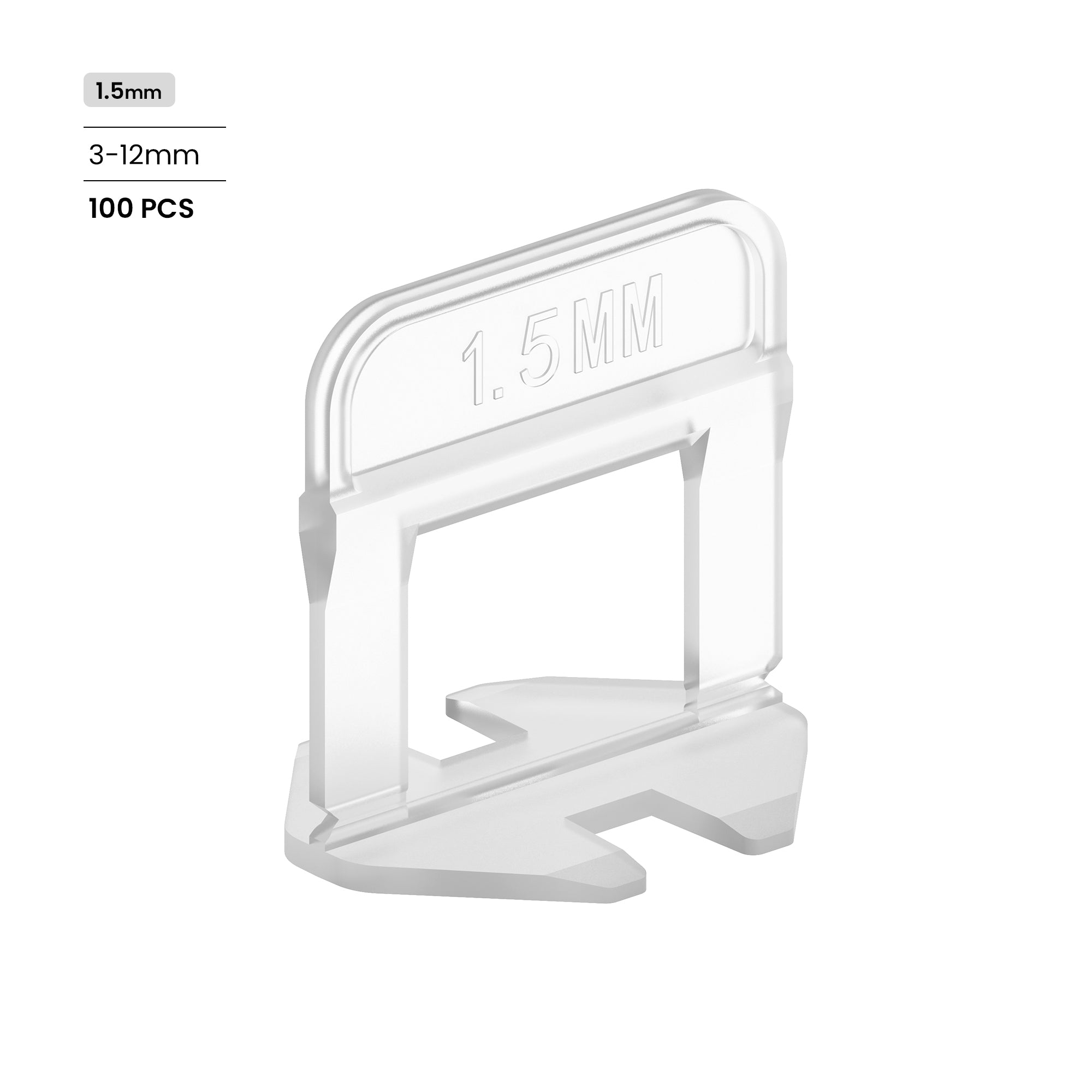 Kẹp cân bằng gạch chất lượng cao 1.0-3.0mm cho gạch ceramic 3-12mm