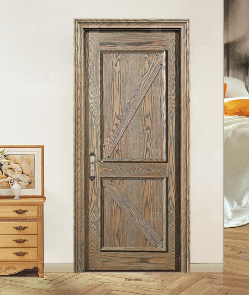 Cửa Gỗ Tự Nhiên Hiện Đại Dành Cho Biệt Thự, Phòng Khách Và Phòng Ngủ, Bề Mặt Chạm Khắc Hoàn Thiện, Sản Phẩm Bán Chạy