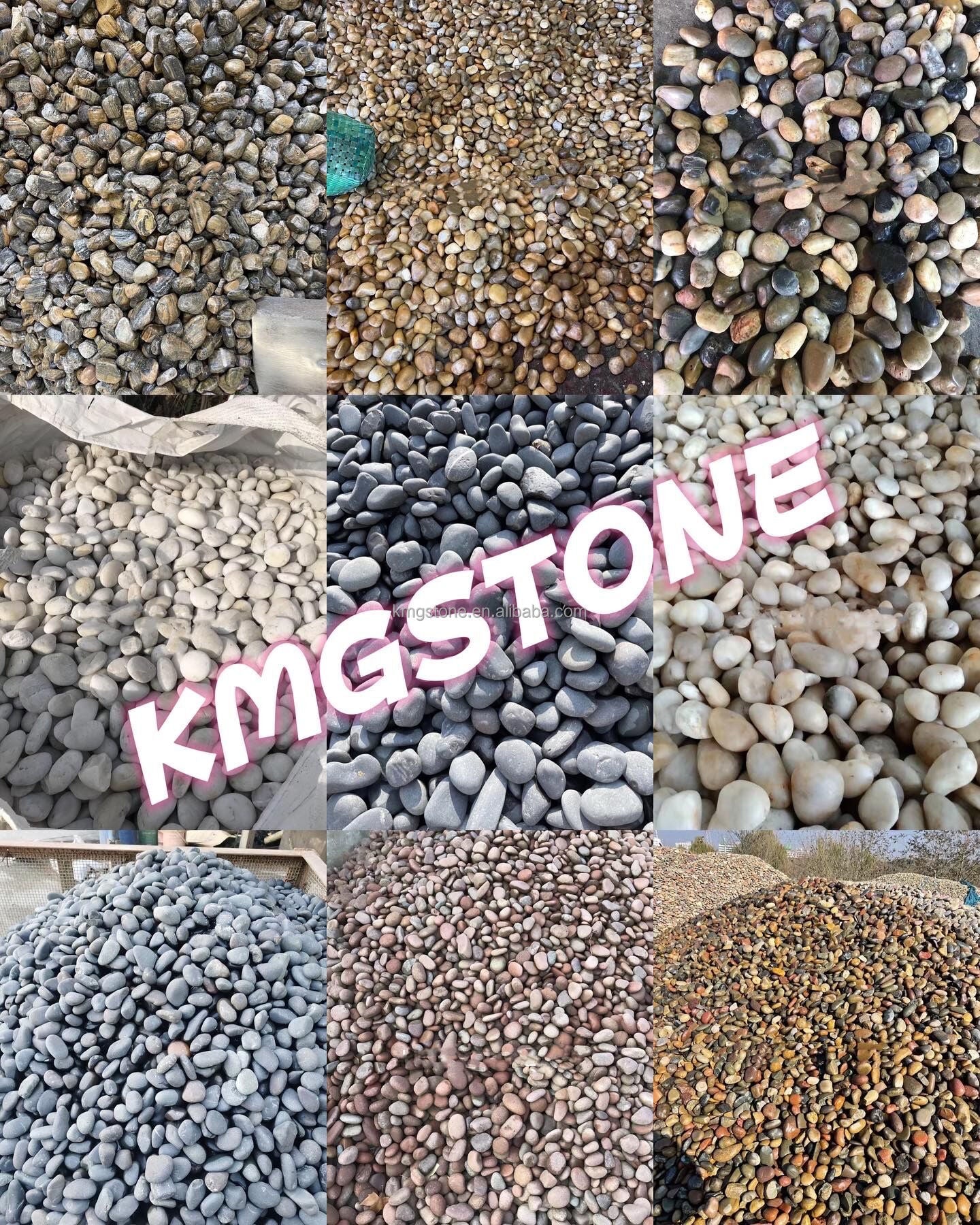 Đá Sỏi Cuội Sọc Tự Nhiên Đánh Bóng Cao Cấp Thiết Kế Hiện Đại Dùng Cho Sân Vườn Ngoài Trời Và Trang Trí Công Viên Ngoại Thất