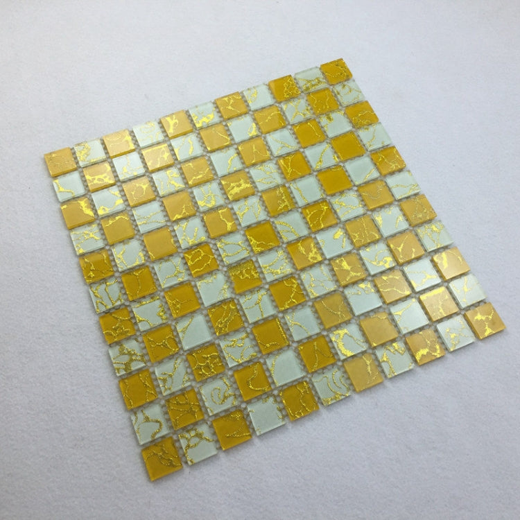 Gạch Mosaic Kính Pha Lê Vàng Tường Nền TV Phòng Khách Gạch Pha Lê Phòng Tắm