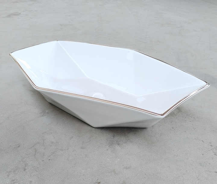 Thiết kế chậu rửa tay bằng gốm sứ hình kim cương Triều Châu phong cách – Daisan Store