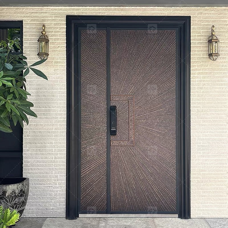 Cửa Chính Đôi Ngoại Thất Sang Trọng Hiện Đại Cho Biệt Thự