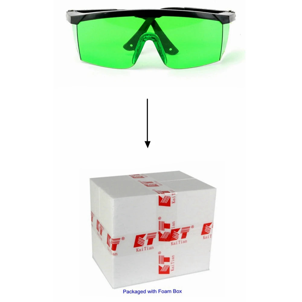 Kính Laser KaiTian Màu Xanh Cho Máy Cân Laser 360 Tự Cân