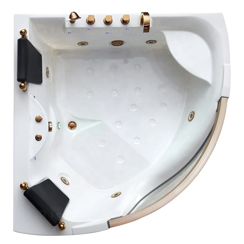 Sản phẩm bán chạy: Bồn tắm Jacuzzi Massage xoáy nước Phun khí Spa đặt góc để sàn độc lập chất liệu Acrylic