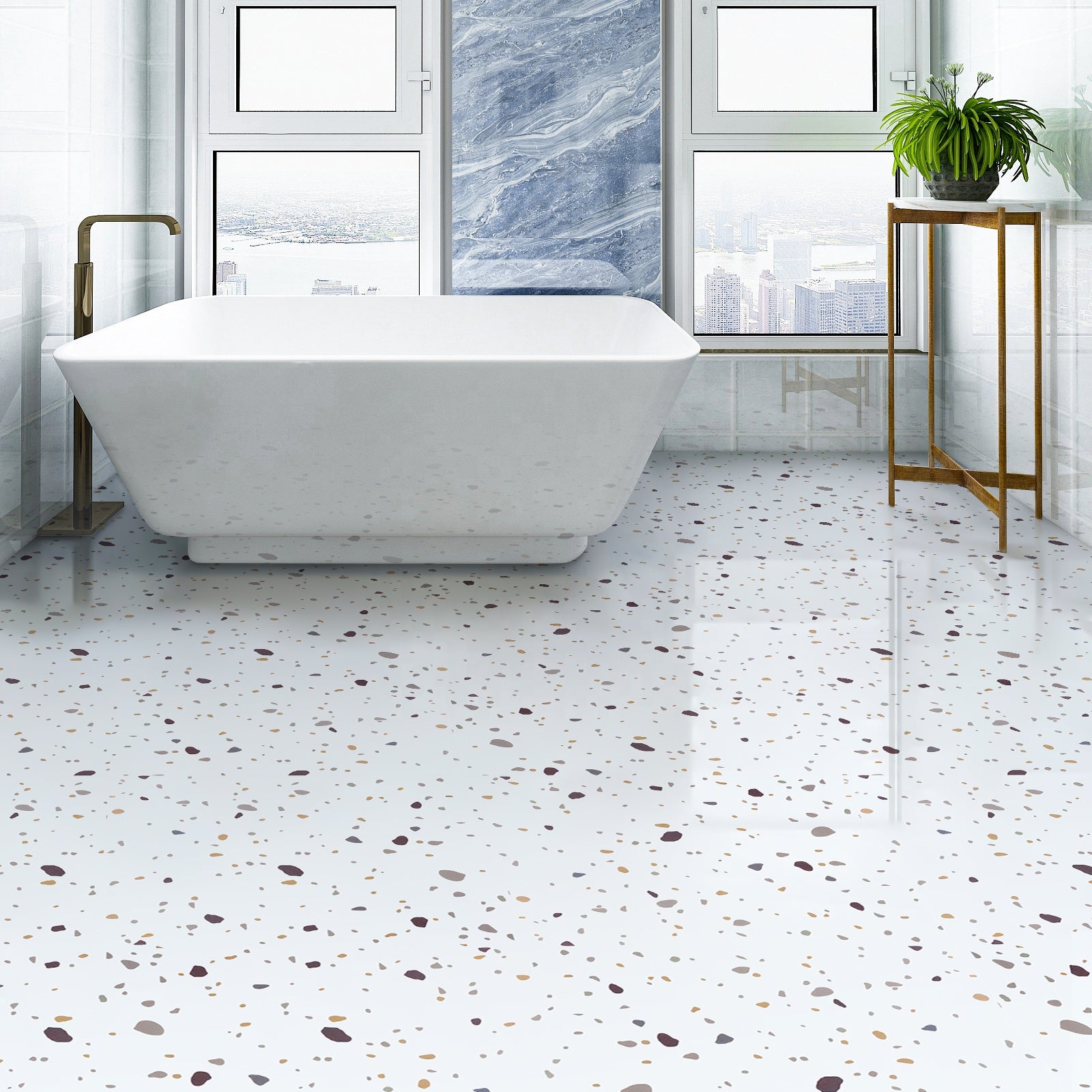 Tấm Lát Sàn Vinyl PVC Tự Dán Bóc Dán Chống Thấm Nước Thiết Kế Hiện Đại Chất Lượng Cao Kiểu Giả Gỗ Parquet Xử Lý Bề Mặt PP