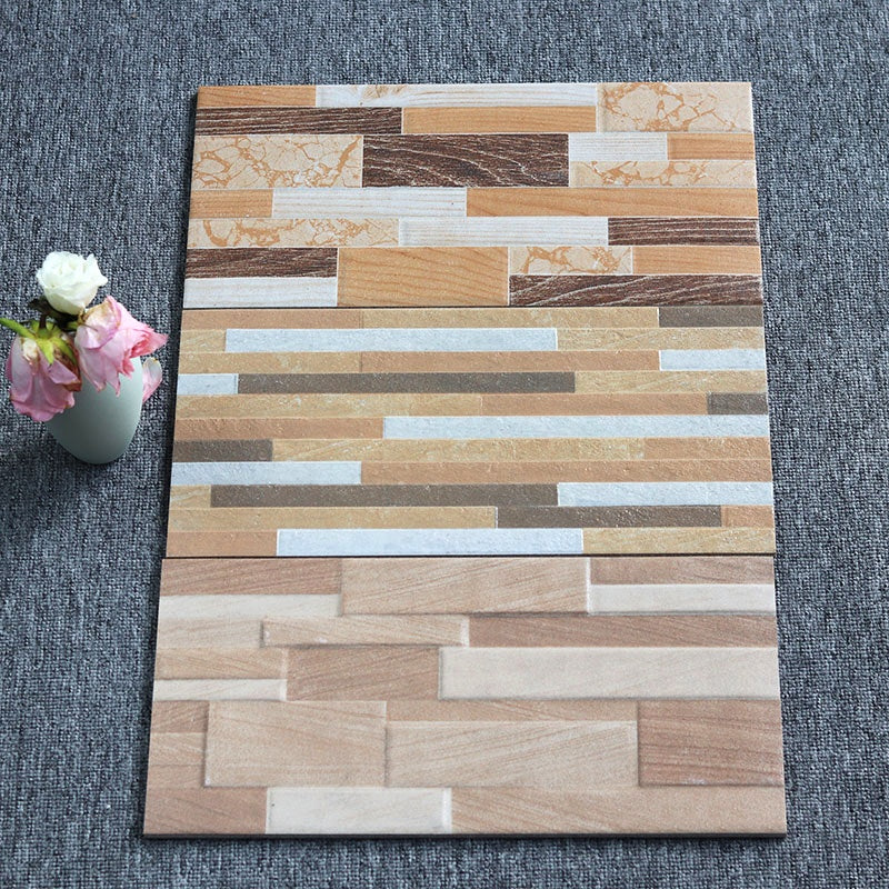 Gạch ốp tường ngoài trời phong cách Đồng quê Mỹ chống trượt chống thấm nước dùng cho sân vườn biệt thự sân thượng tường nền TV