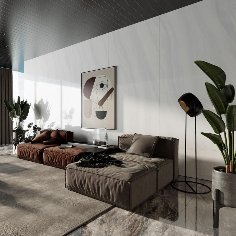 Đá nung kết bóng sang trọng họa tiết vân đá liên tục