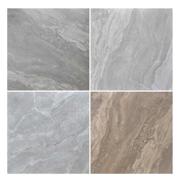 Gạch sứ toàn thân tráng men kim cương 400x400mm, gạch lát sàn và ốp tường trong nhà và ngoài trời