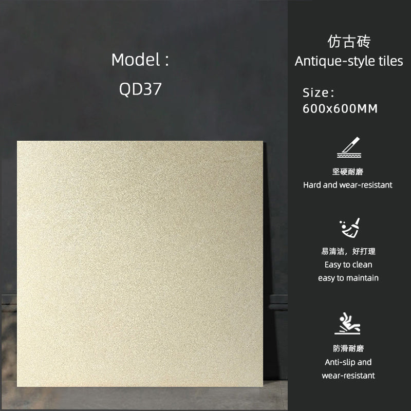 Gạch Lát Phật Sơn 60x60cm Vân Đá Cẩm Thạch Giả Cổ