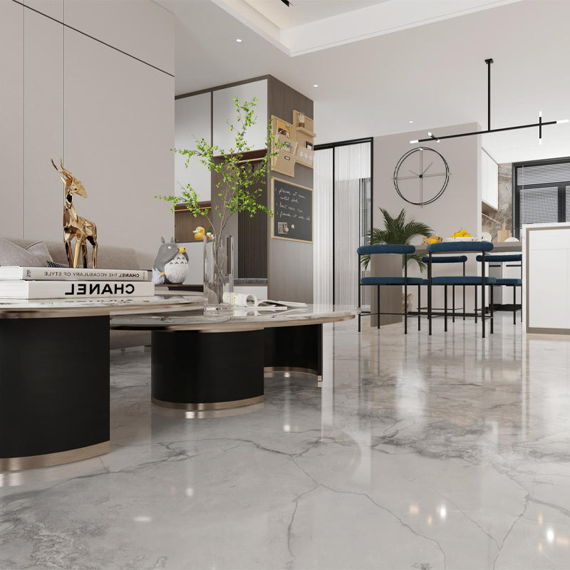 Đá nung kết bóng sang trọng họa tiết vân đá liên tục