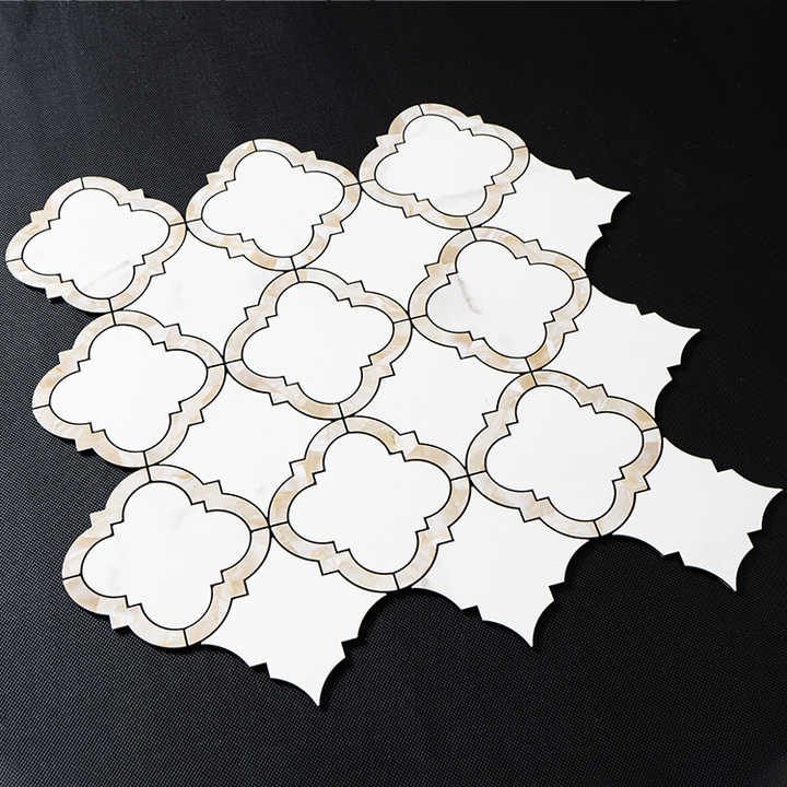 Gạch ốp tường bếp tự dính, gạch mosaic chống bám bẩn cho tường bếp và phòng tắm