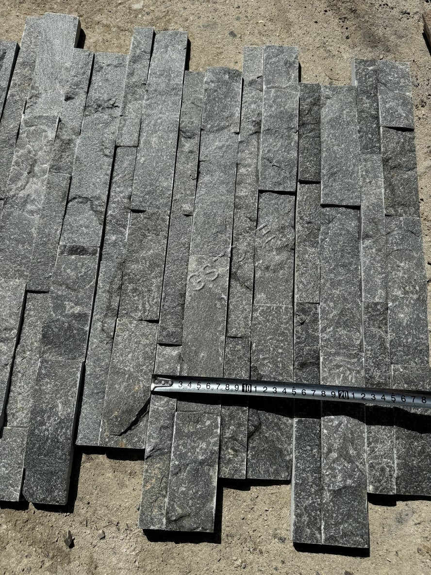 Tấm ốp tường đá phiến xanh phong cách Châu Âu, đá tự nhiên kháng axit, chống xói mòn, dùng trang trí ngoại thất