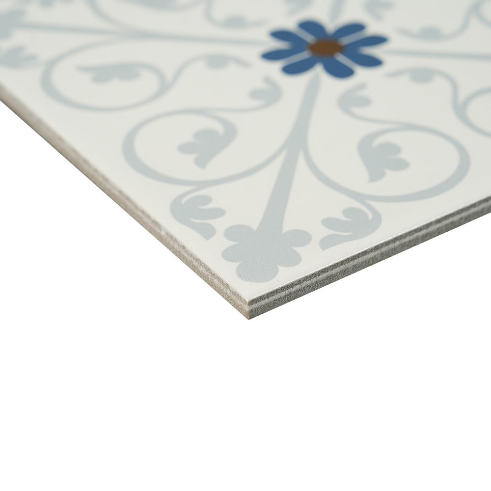 Gạch ceramic giả cổ 200x200 men mộc Provence