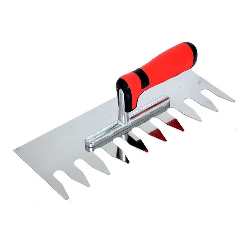 Bay trát xi măng cán tay cầm mềm bằng thép không gỉ 11" x 4"