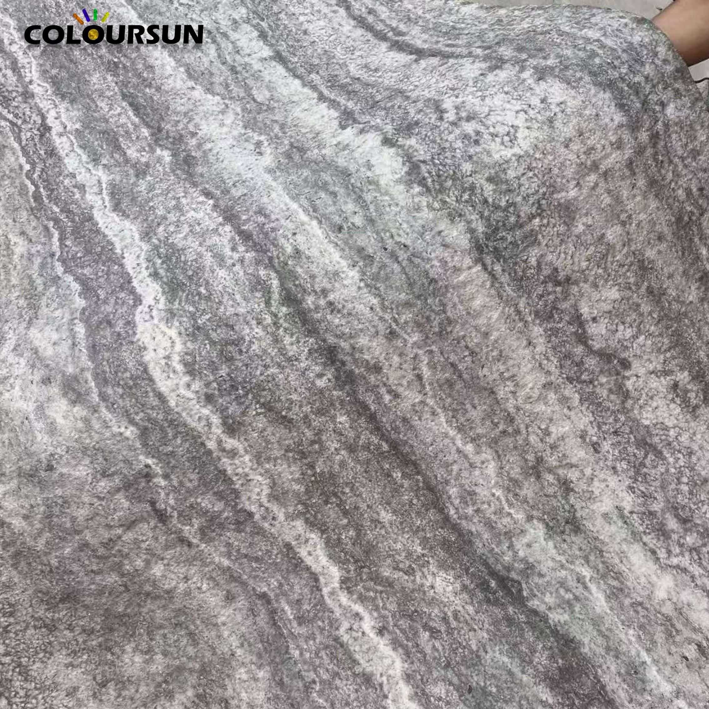 Tấm ốp tường vật liệu mới, đá tự nhiên mỏng, vẻ ngoài đá granite thô ráp