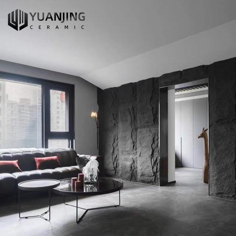 Tấm ốp tường đá PU tùy chỉnh, dùng cho nội - ngoại thất, kích thước lớn