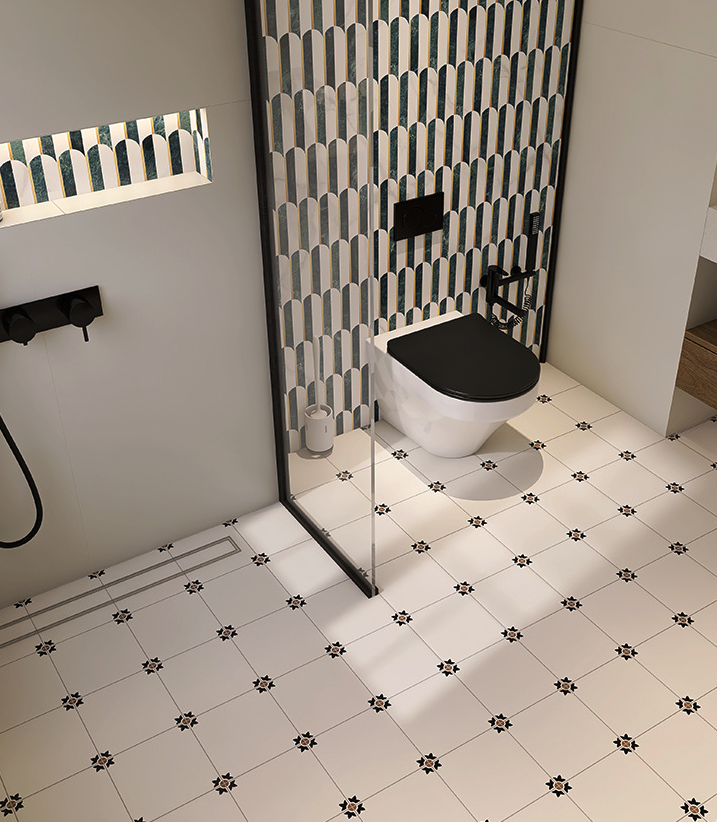 Gạch Porcelain Bán Buôn Bền Bỉ Dùng Cho Thiết Kế Nội Thất, Họa Tiết Vân Gỗ Kiểu Parquet, Chống Thấm Nước, Bề Mặt Mờ Chống Trượt Cho Sàn Phòng Tắm