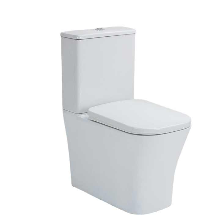 Bồn cầu sứ hai khối chất lượng cao, thiết kế hiện đại với P-Trap và S-Trap dành cho phòng tắm khách sạn, đạt chứng nhận CE, bán chạy tại Euro