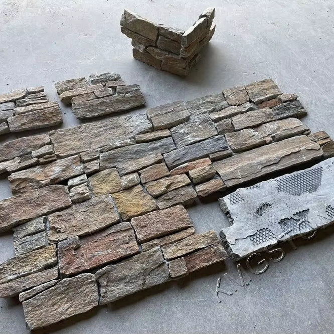 Tấm ốp và Phiến đá mỏng Đá Phiến Tự Nhiên - Đá Ngoại Thất Bền, Thân thiện với Môi trường cho Kiến trúc Biệt thự Hiện đại