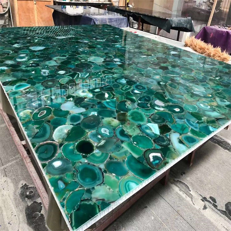 Giá Sỉ Đá Quý Mã Não Xanh Tự Nhiên Sang Trọng Từ Nhà Máy Trung Quốc