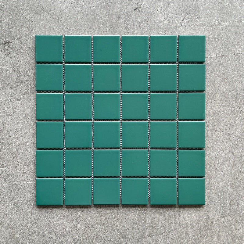 Gạch Kính Mosaic Đá Cẩm Thạch Pha Xanh Dương Trang Trí Tường Nhỏ Phòng Tắm